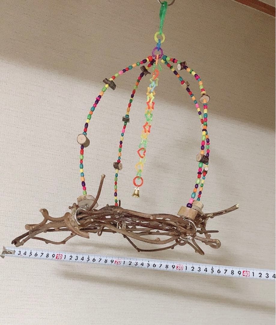 カラフルウッドブランコ♪キウイのツルஐ