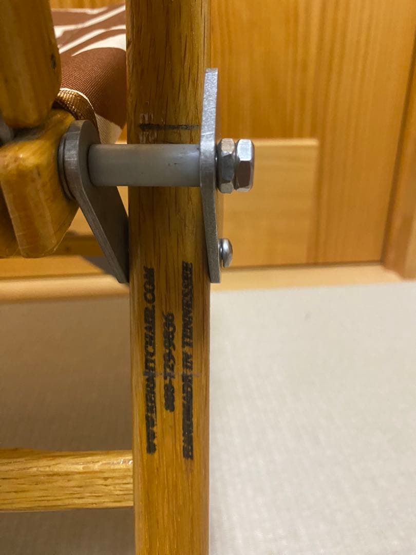 カーミットチェア・ナチュラルマウンテンモンキーズシート張り替え済