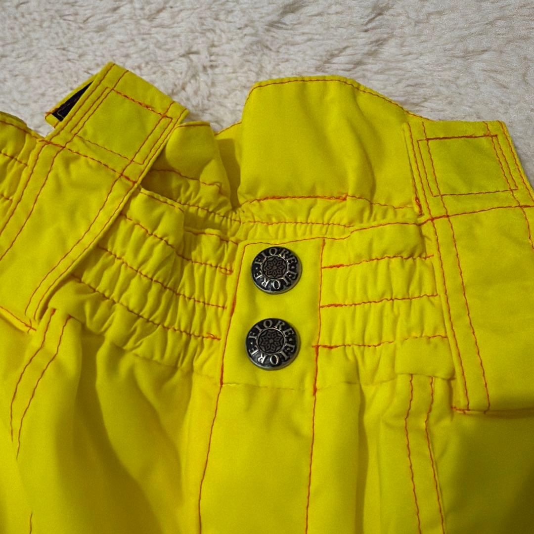 SENO FICH スキーウェア　スノーボード　フード付ジャケット 青黄　セット