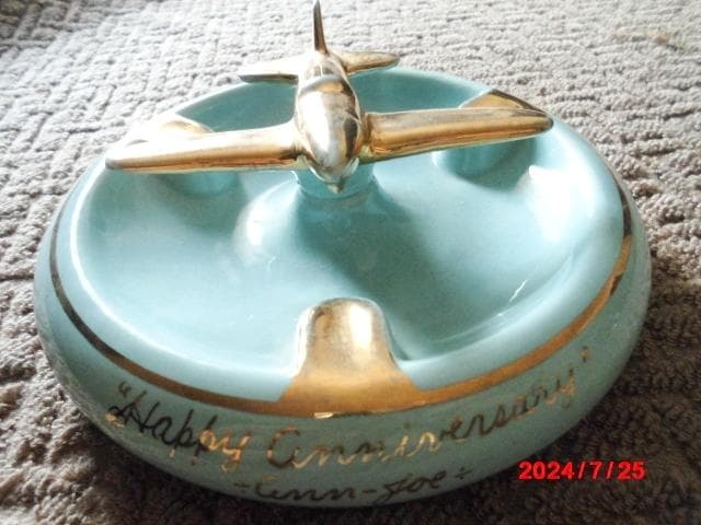 □□　50'~60'/飛行機のビンテージ灰皿　□□