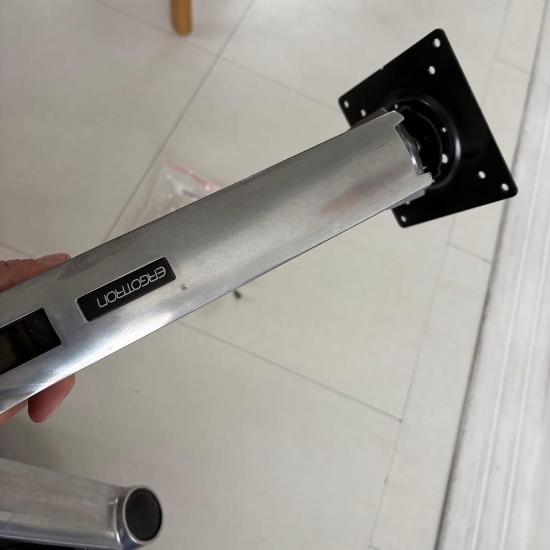 ERGOTRON エルゴトロン モニターアーム シルバー