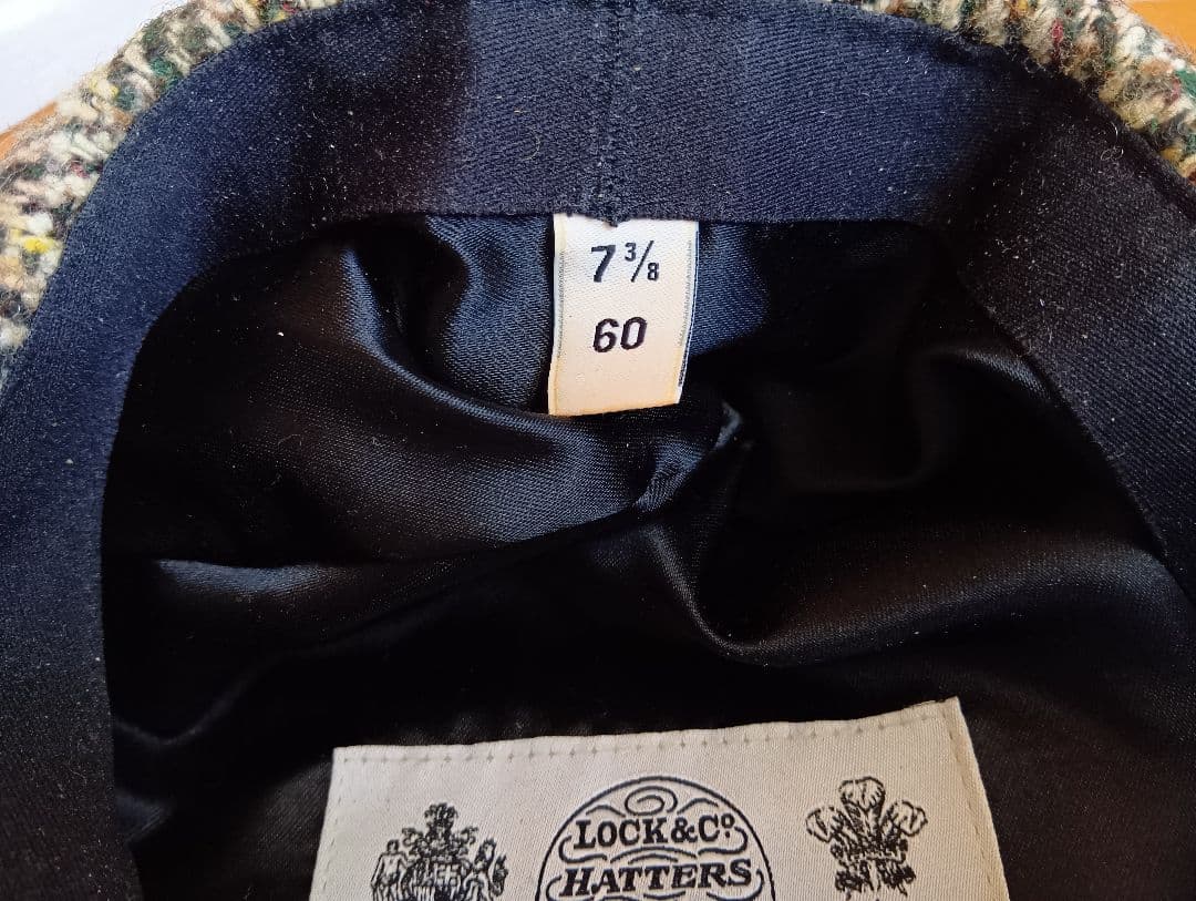 あ*ぁ様 Lock＆Co ジェームスロック ツイードキャスケット