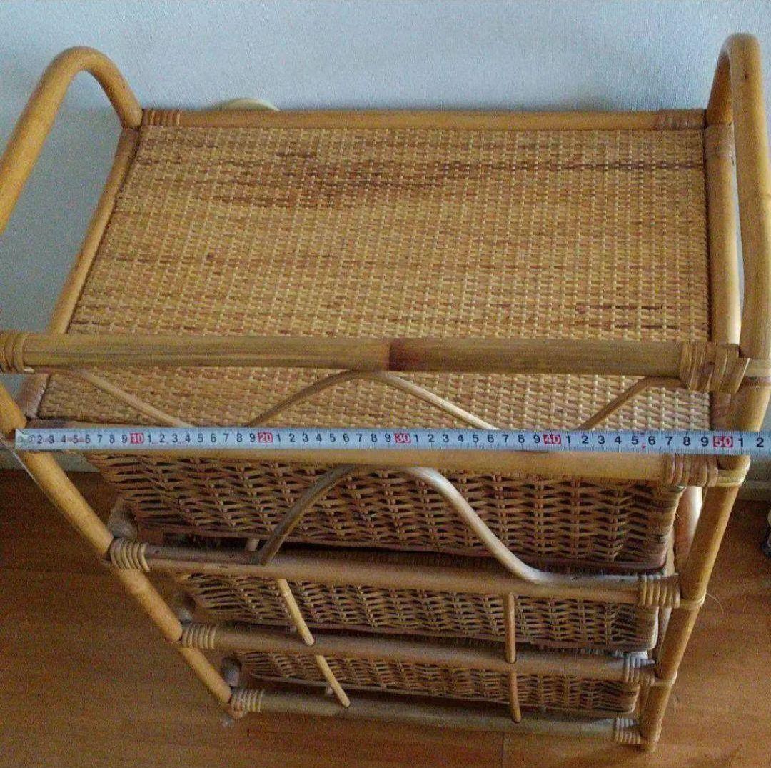 籐ラタン チェスト 家具 タンス 箪笥 3段 ラタン 棚 ラック アジアン家具