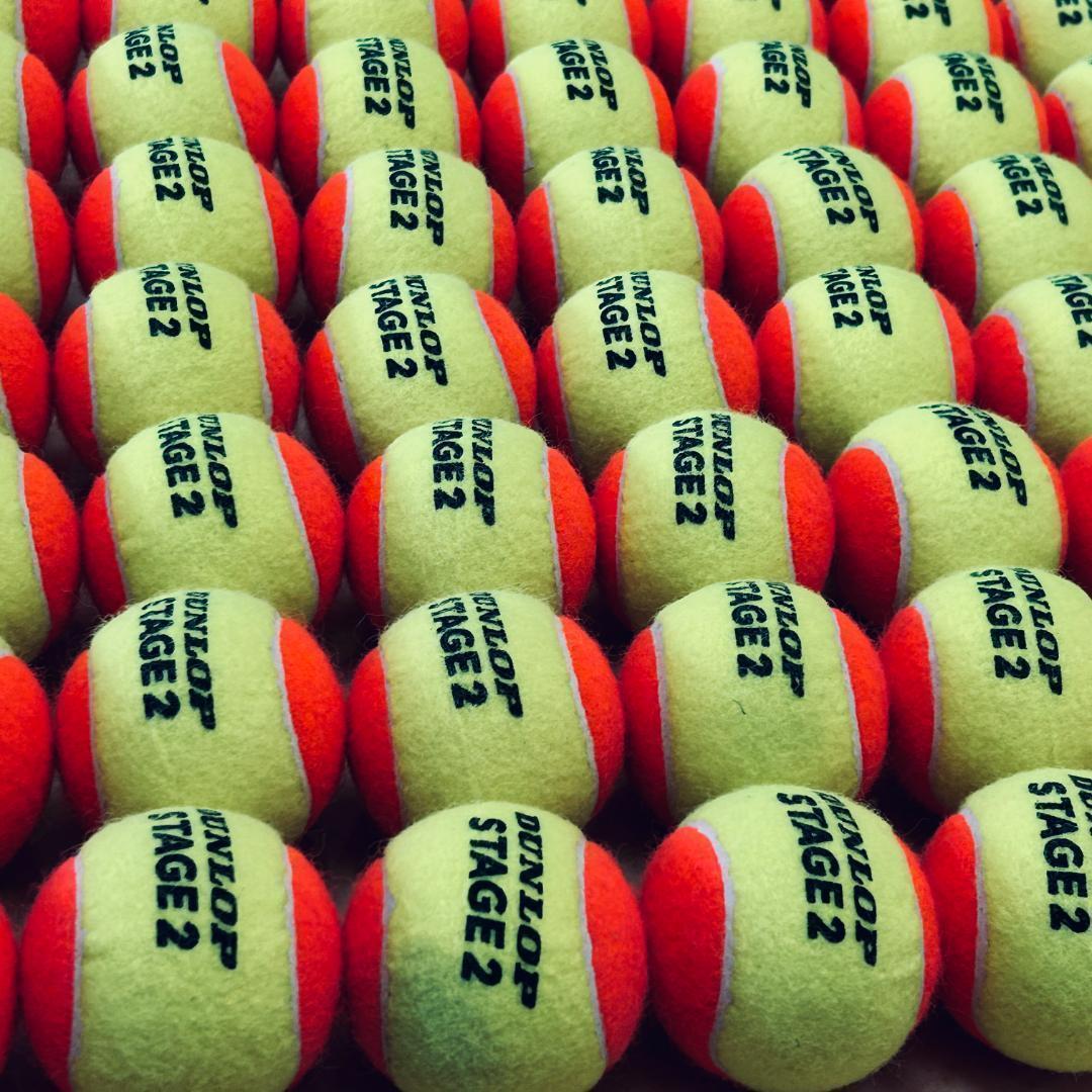 練習Jr用テニスボール ダンロップ オレンジボール 300球 セットボール