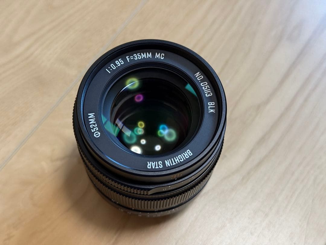 BRIGHTIN STAR 35mm F0.95 フジXマウント