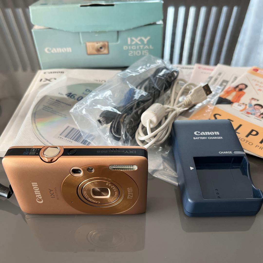 Canon IXY DIGITAL 210 IS ゴールド デジタルカメラ