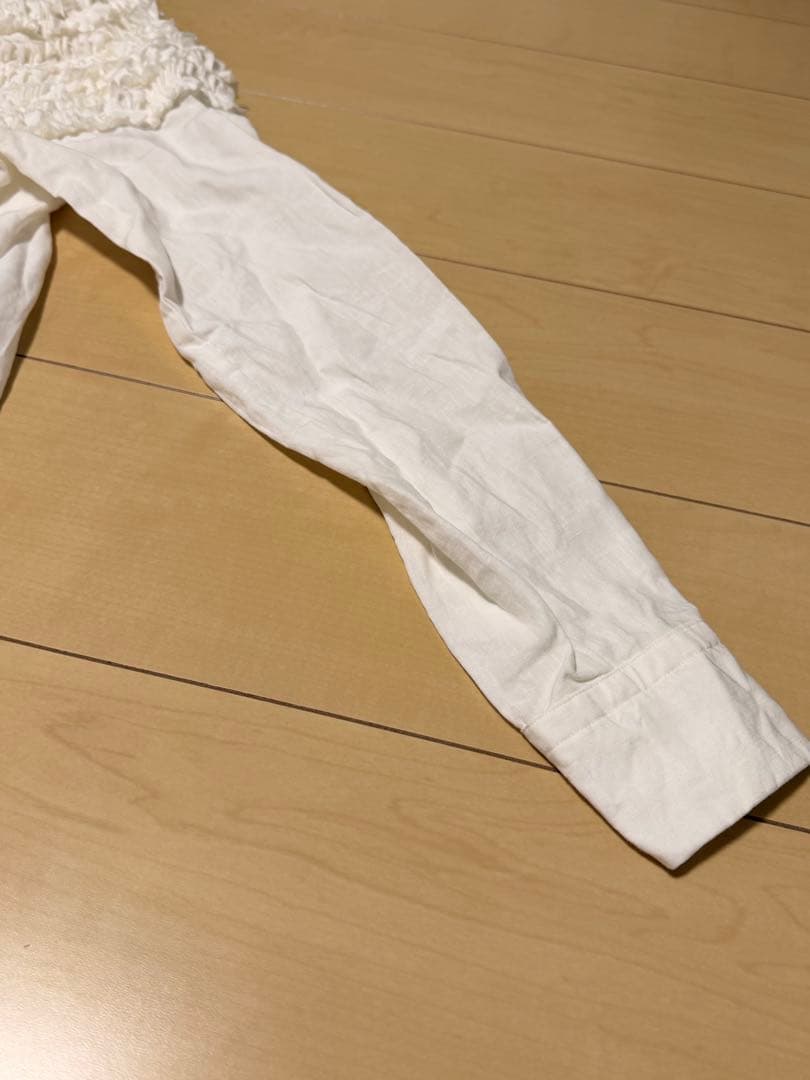 即完売品 Drawer別注 Scye サイ ピコフリルブラウスM 329