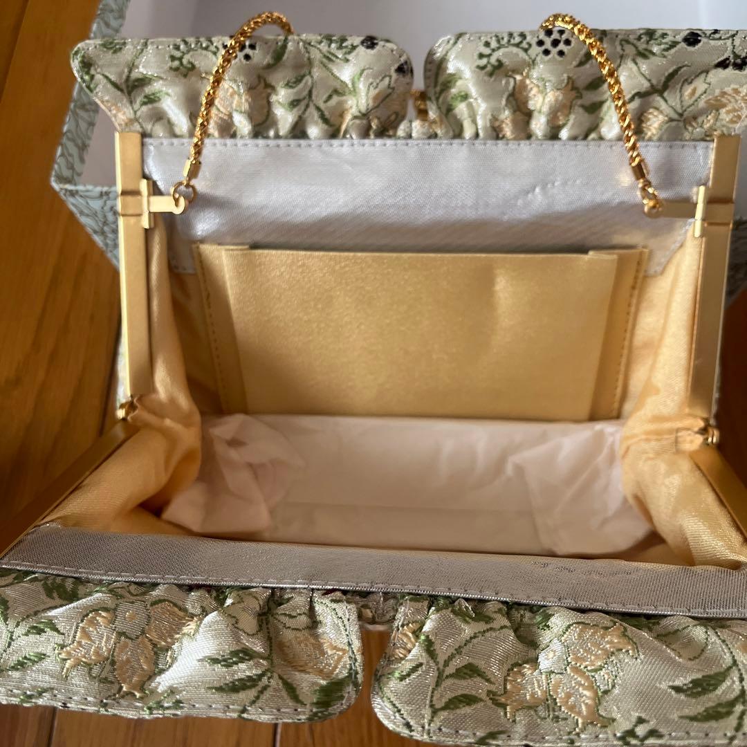 龍村美術織物　新品未使用パーティーバックMF2548 通常99000円