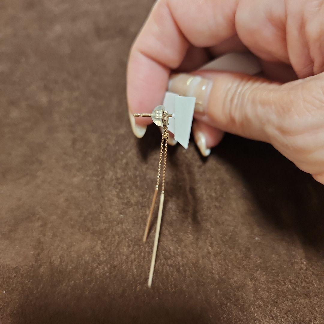 カシケイ　ダイヤモンドピアス片耳用