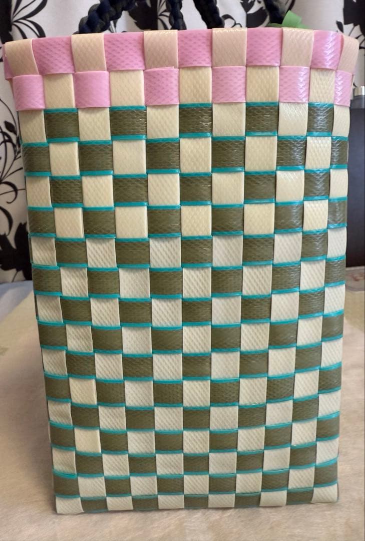 【新品未使用】マルニマーケット MARNI ジャージハンドル ミニバスケット