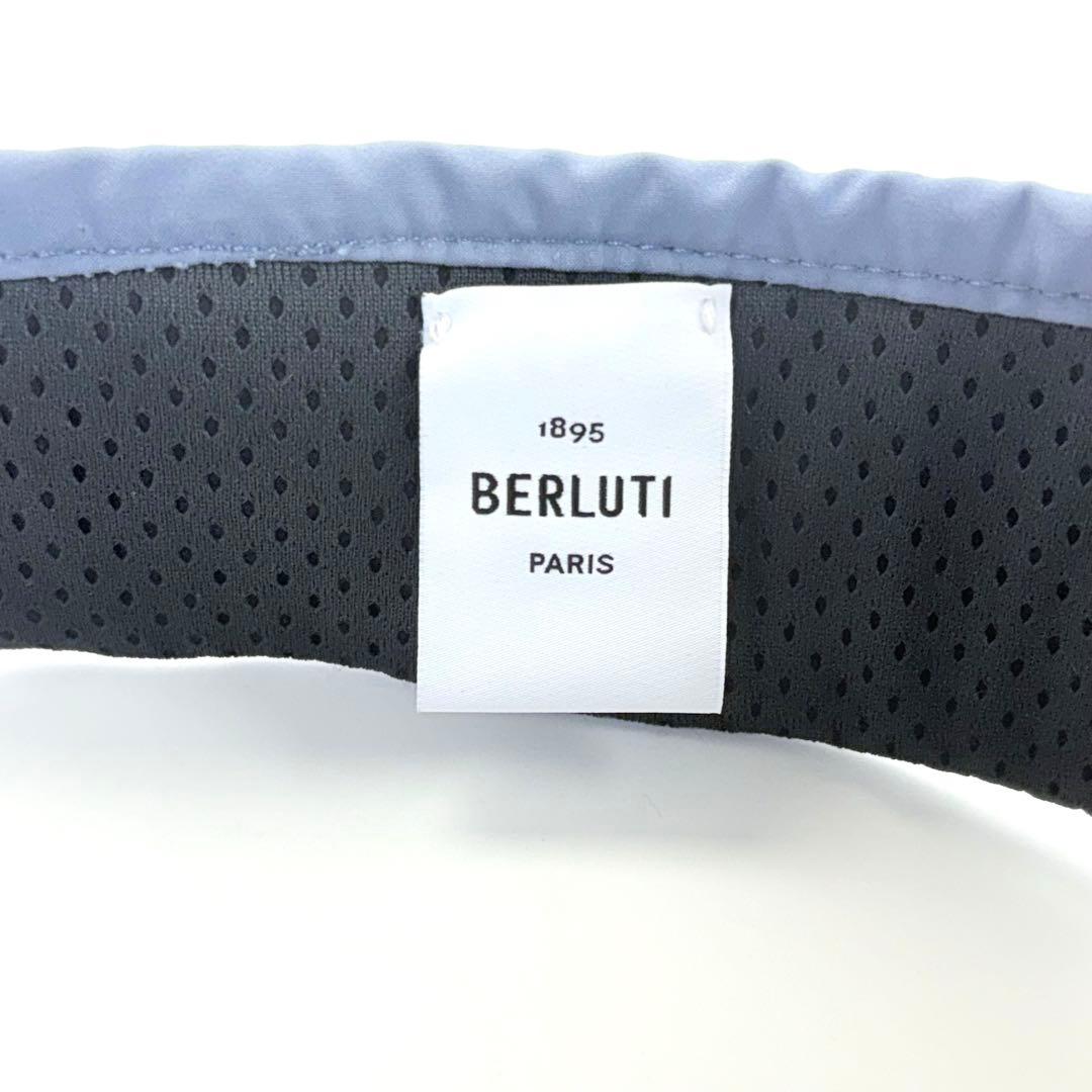 【美品】Berluti ベルルッティ サンバイザー 帽子 ゴルフ