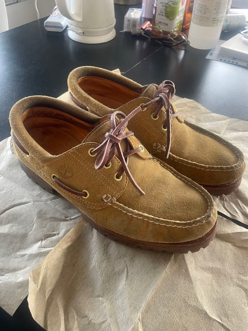 ⭐︎最終値下げ中⭐︎限定モデル⭐︎timberland 3eye イエローヌバック