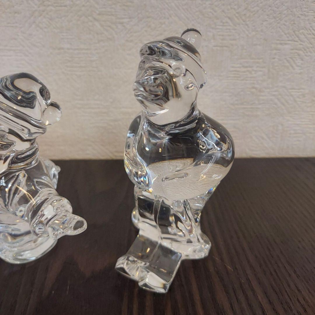 バカラ 置物 インテリア Baccarat フィギュア ベア 熊 クマの休日