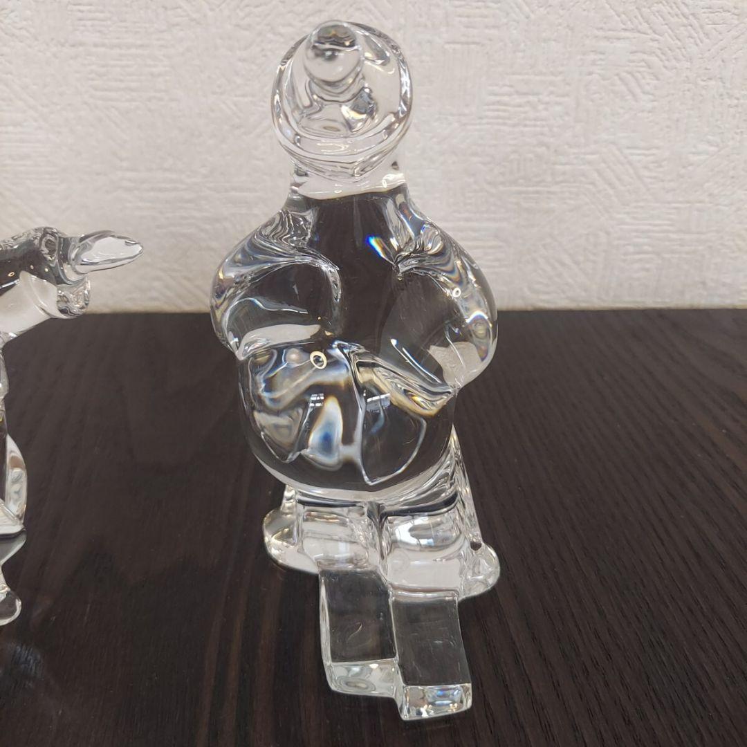 バカラ 置物 インテリア Baccarat フィギュア ベア 熊 クマの休日