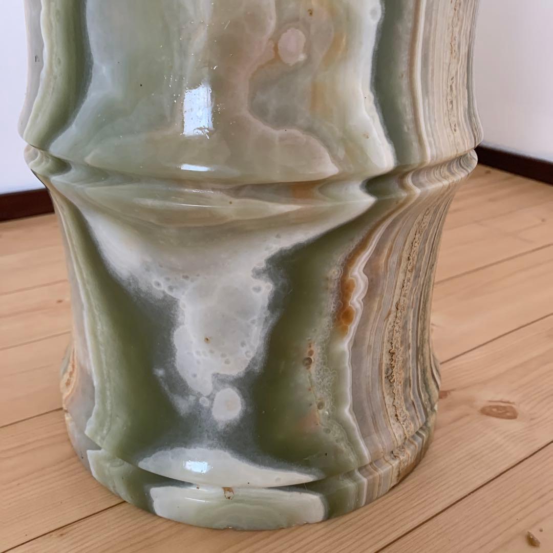 大理石　傘立て　オニキス　瑪瑙