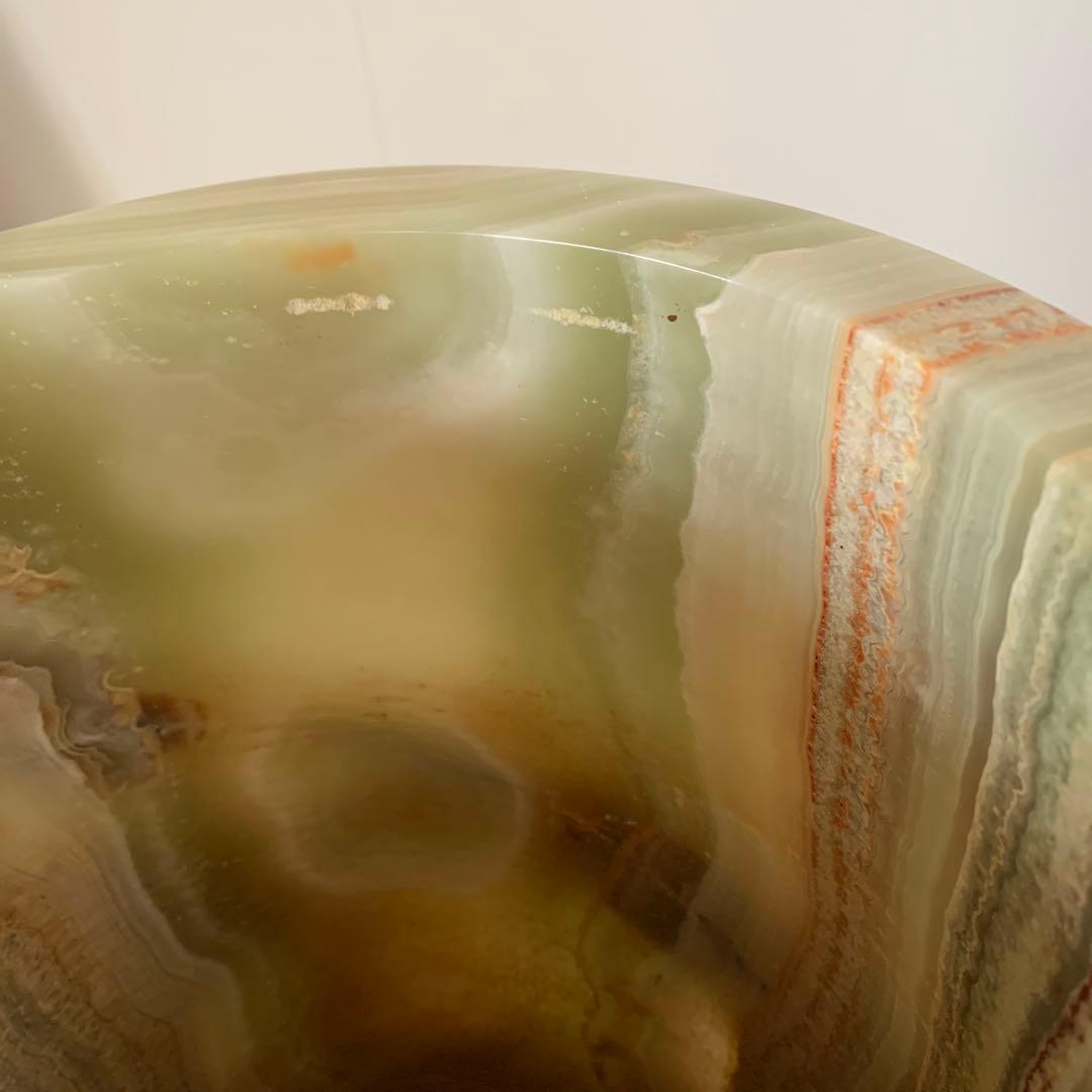 大理石　傘立て　オニキス　瑪瑙