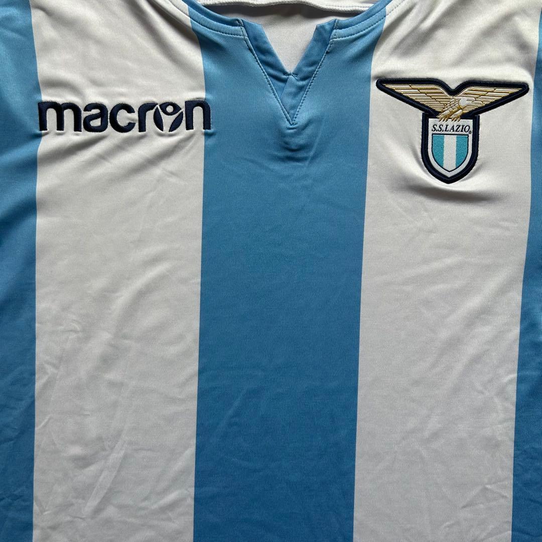 正規品新品☆SSラツィオ17/18アウェイユニフォーム☆Mサイズ☆macron