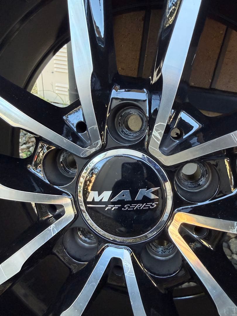 ①メルセデスE300用245/45 R18 ミシュランスタッドレスMAKホイール