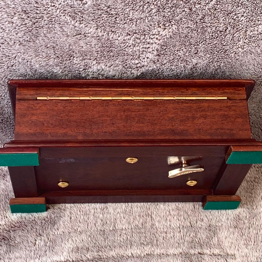 SANKYO ORPHEUS マホガニー木製オルゴール