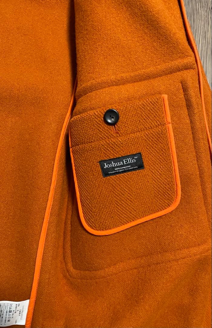【新品】INVERTERE ダッフルコート ジョシュアエリス オレンジ 36