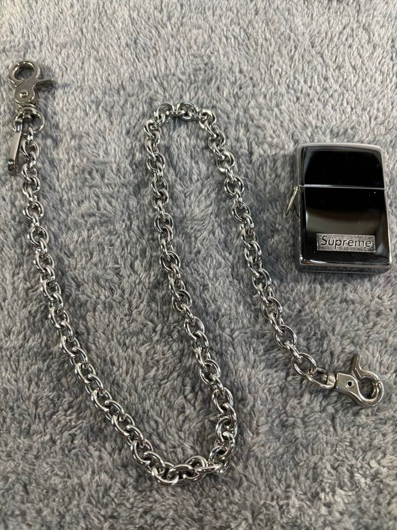 小物 Supreme Chain Zippo silver
