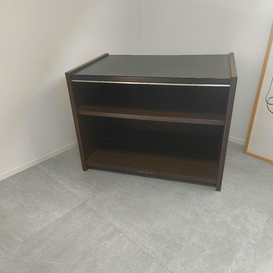 ヴィンテージ national オーディオ　キャビネット　黒　ブラウン