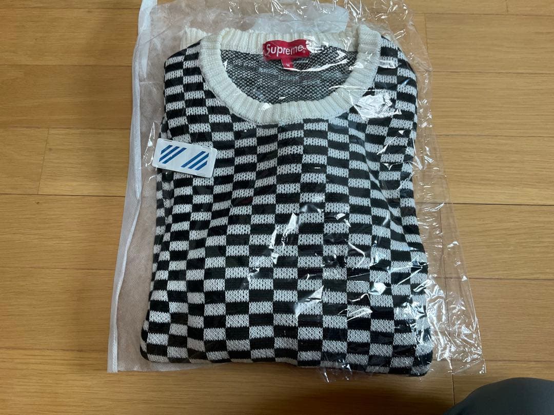 w*d様 Supreme Back Logo Sweater M シュプリーム