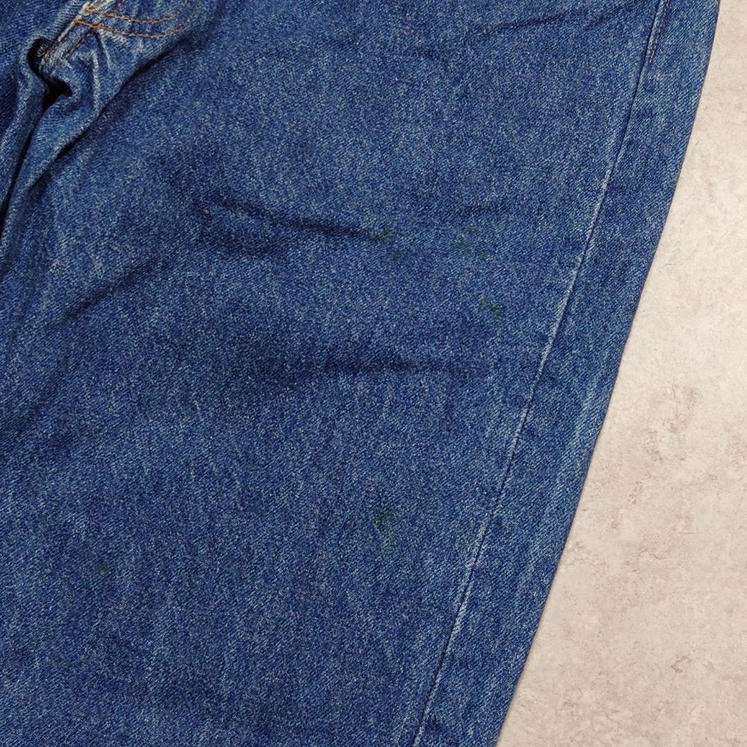 80s Levi's 501 USA製 ハチマル 内股シングル 濃紺 W36