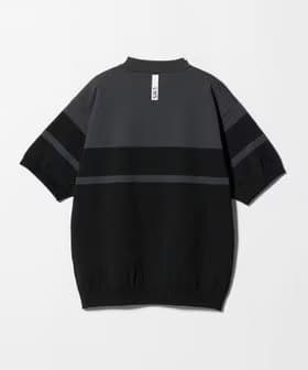 UNITED ARROWS GOLF メンズ プレーティング モックネック