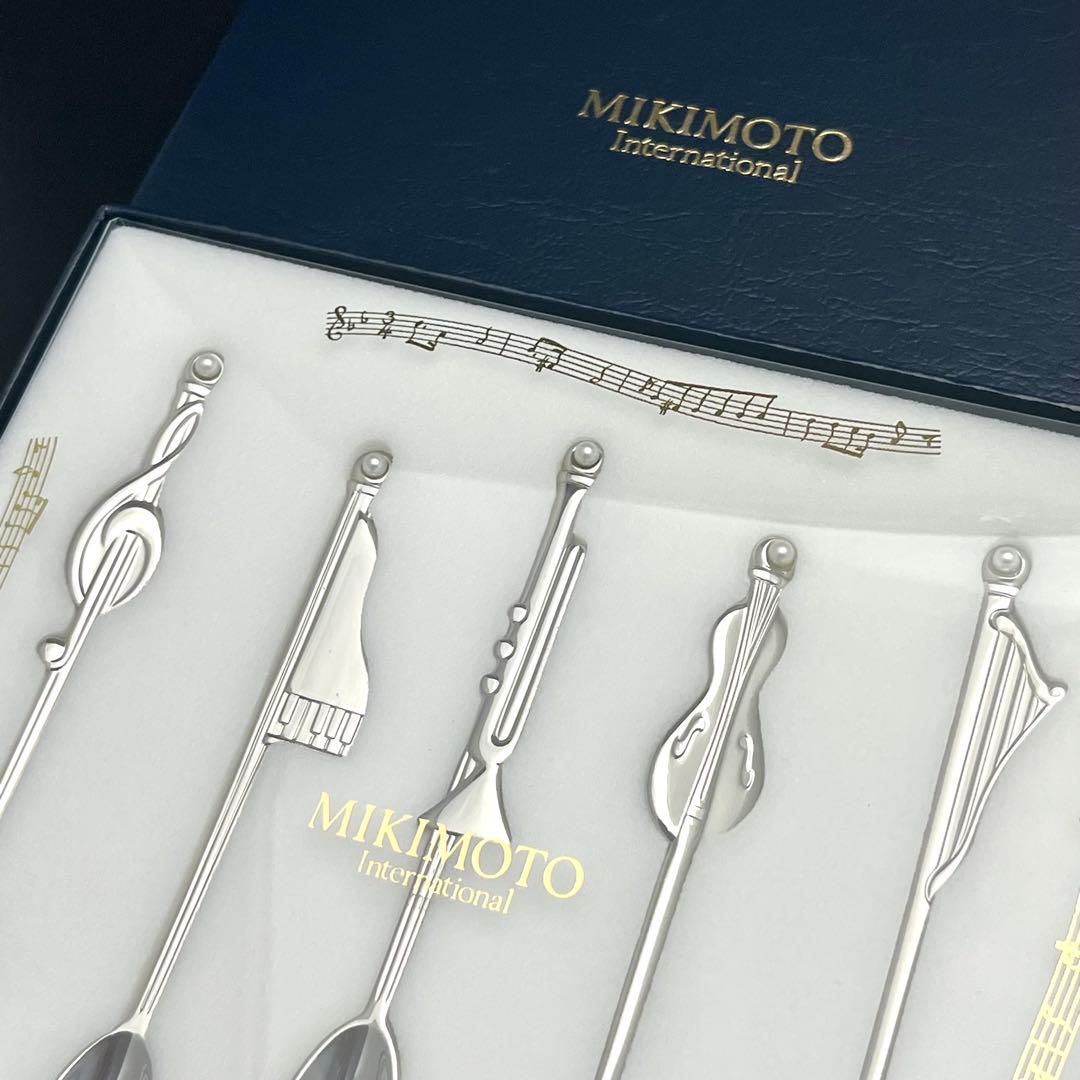 ◼︎新品未開封◼︎【MIKIMOTO】楽器デザインカトラリー　スプーン＆フォーク