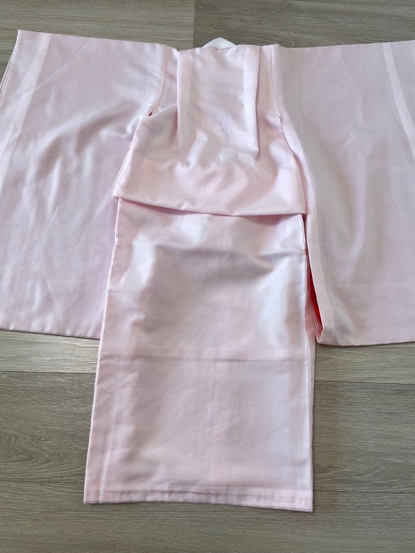 七五三　3歳　女の子　フルセット　一式　赤系　鶴　正絹