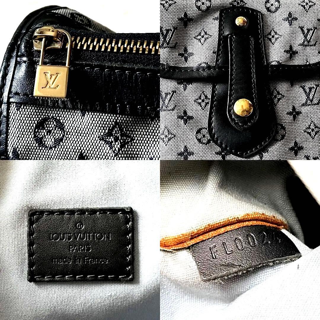 極美品　 ルイヴィトン サックマリーケイト M42341 モノグラム ネイビー