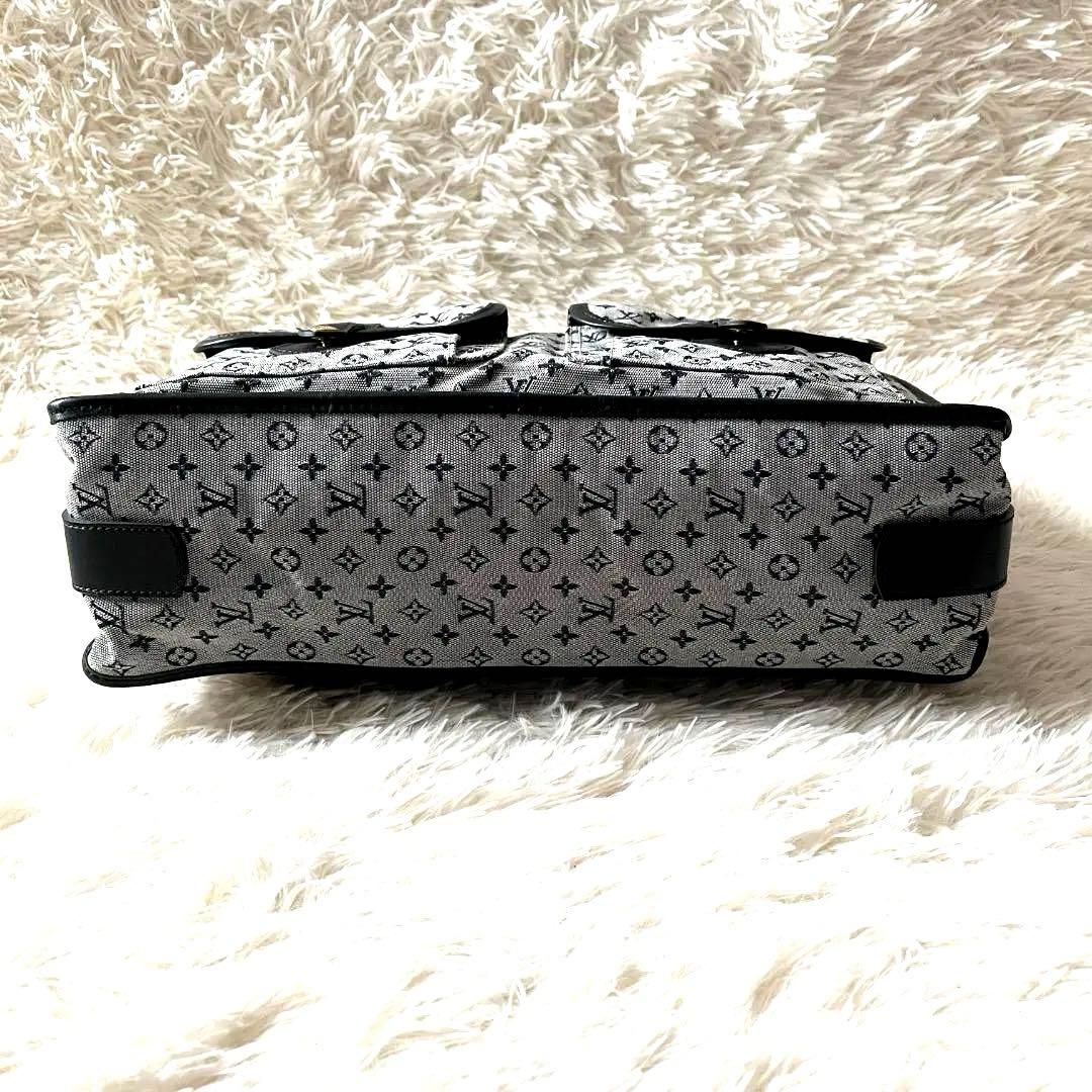 極美品　 ルイヴィトン サックマリーケイト M42341 モノグラム ネイビー