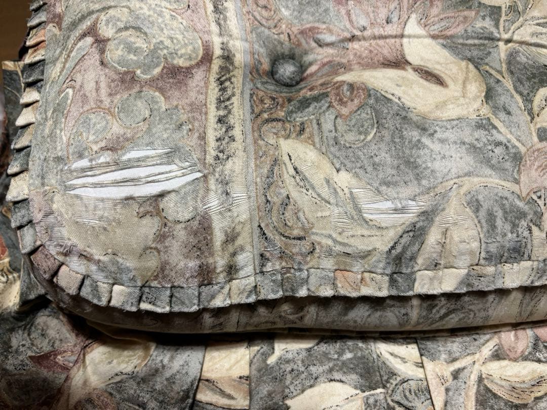 飛騨産業　3人掛けソファー　クッションのみ