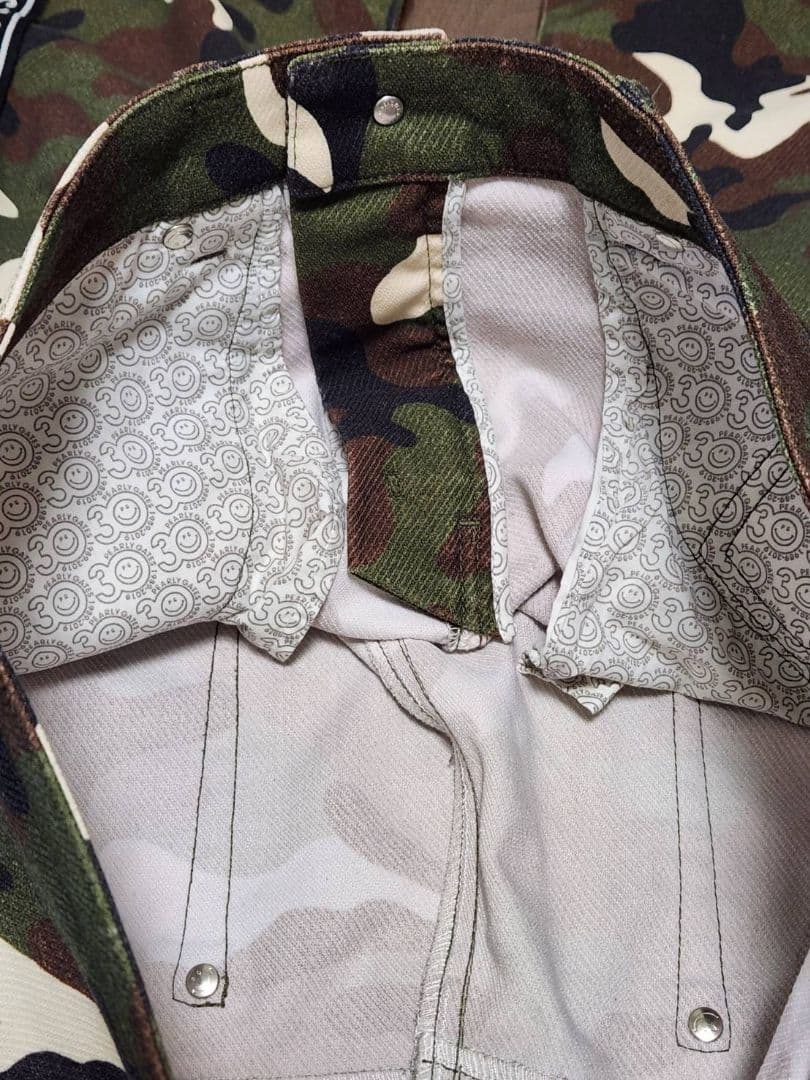 パーリーゲイツ　カモフラパンツ