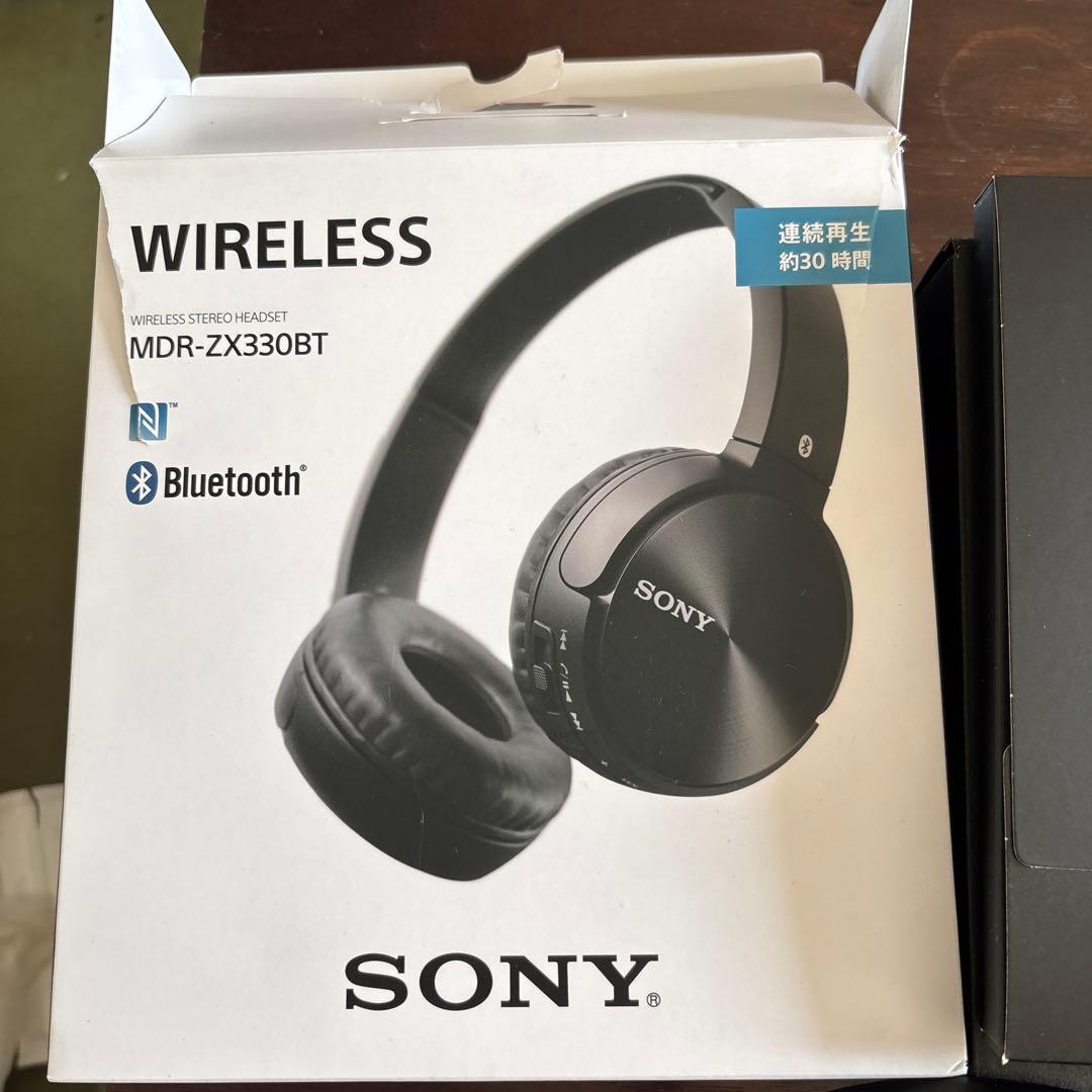 SONY ワイヤレスヘッドホン MDR-ZX330BT 箱付き