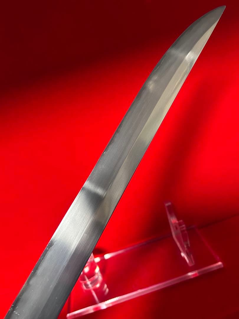 01576 包丁　先丸　鉈　剣鉈　大道工具　玉鋼製　甲伏鍛　箱付　未使用品