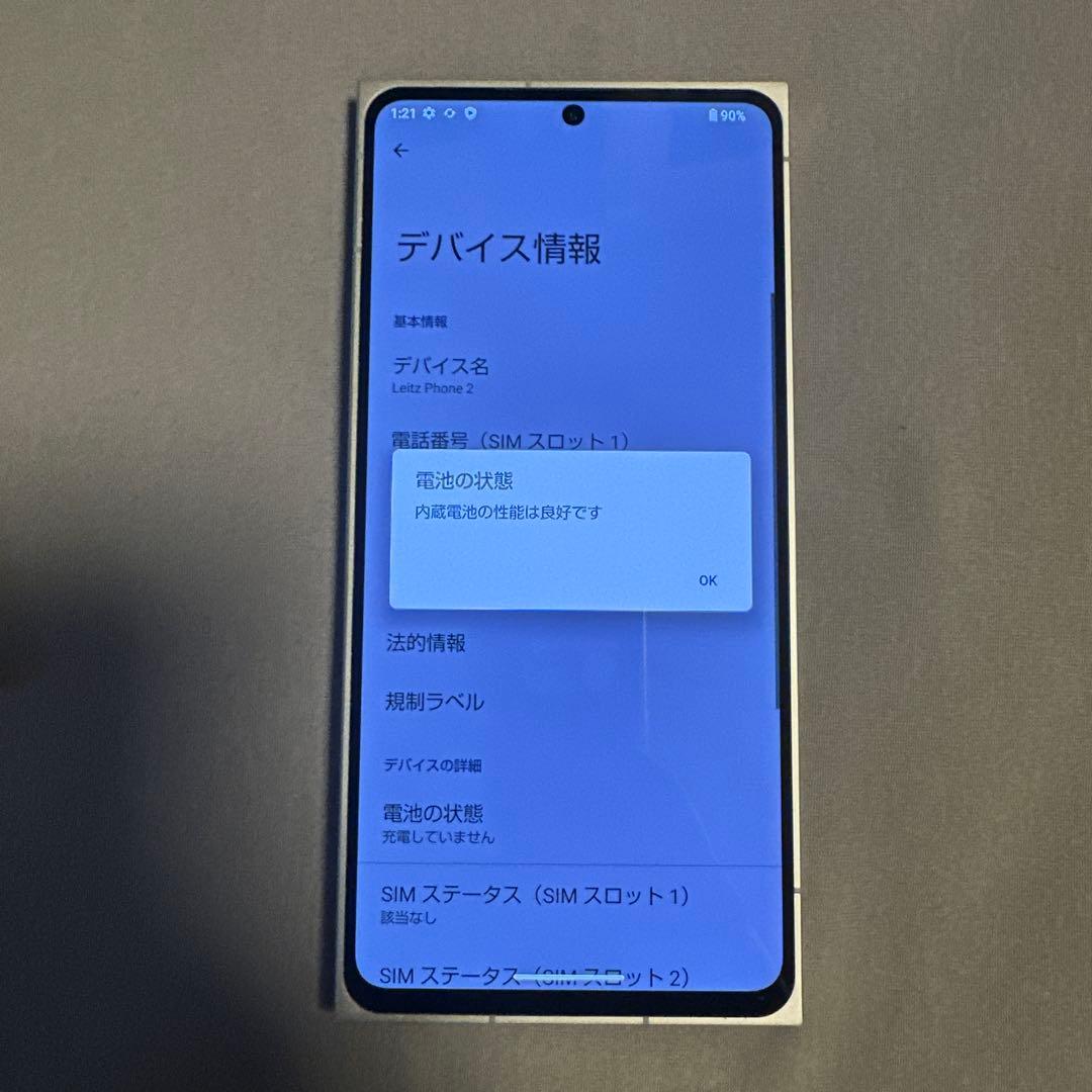 Leitz phone 2 ライツフォン 512GB SIMフリー 21