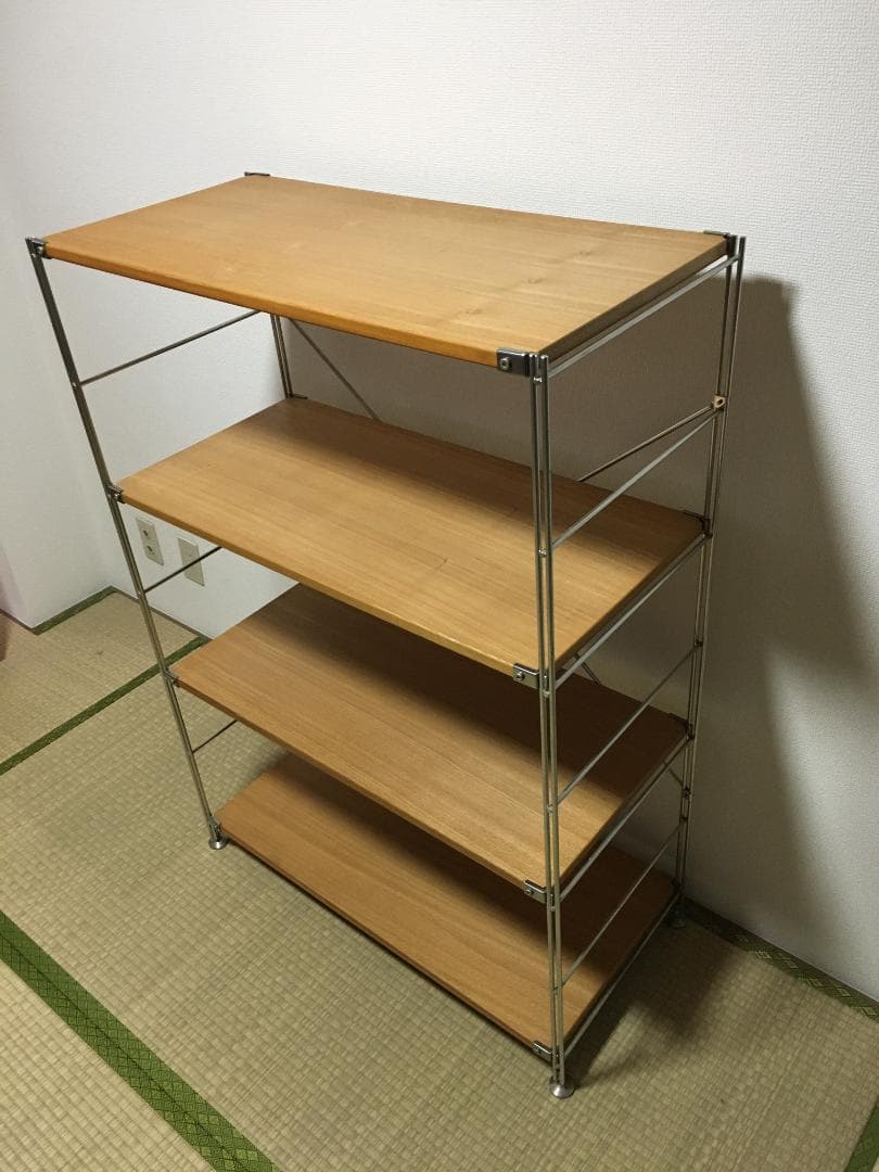 ナビル　無印良品　ステンレスユニットシェルフ