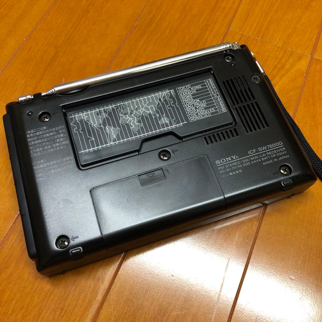 希少）SONY ICF-SW7600G ワールドバンド受信機