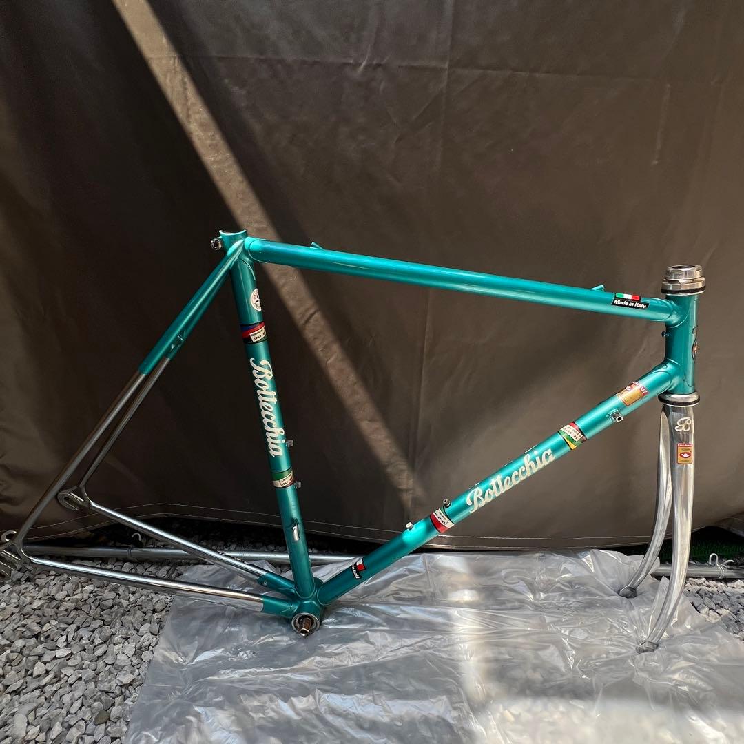 BOTTECCHIA ボッテキア　ビンテージロードバイク フレームセット　緑