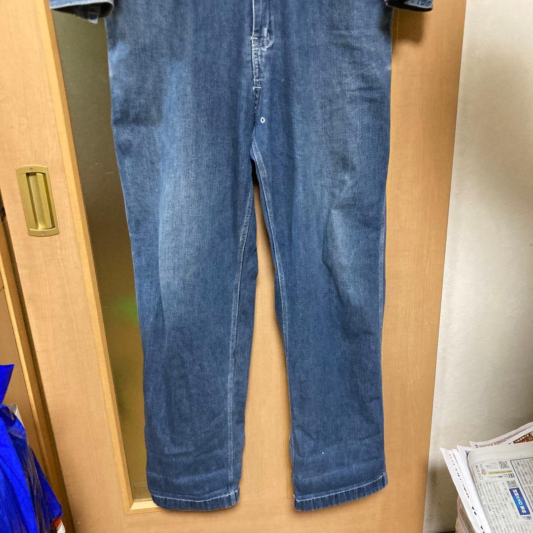 Snap-on デニムオーバーオール