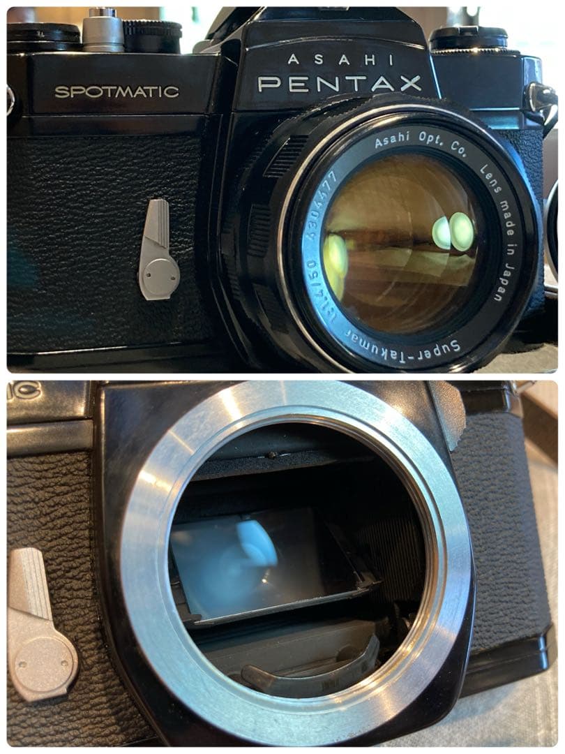 ★超美品！pentax sp ブラック/50mm f1.4 作例多数＊初期保証