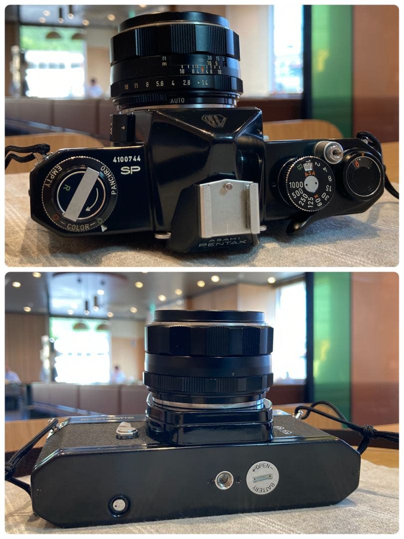 ★超美品！pentax sp ブラック/50mm f1.4 作例多数＊初期保証