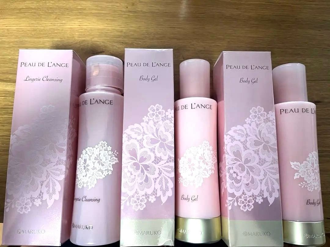 MARUKO ポー・ド・ランジェボディジェル・ミルク、ランジェリークレンジング
