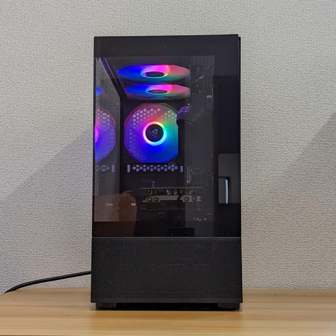 [TITANIUM]✨高性能✨黒い光る✨ゲーミングPC✨RTX3080Ti①