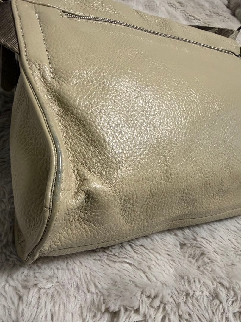 最終お値下げ★アニマルベージュ★イアパピオネ★柄テープボディバッグ