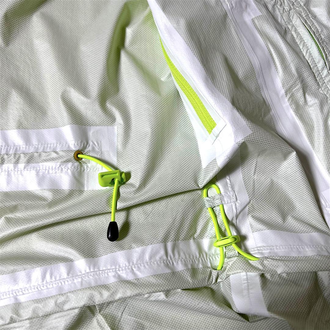 1 パーリーゲイツ AQUAX 防水透湿 レインジャケット ワンピース 黄