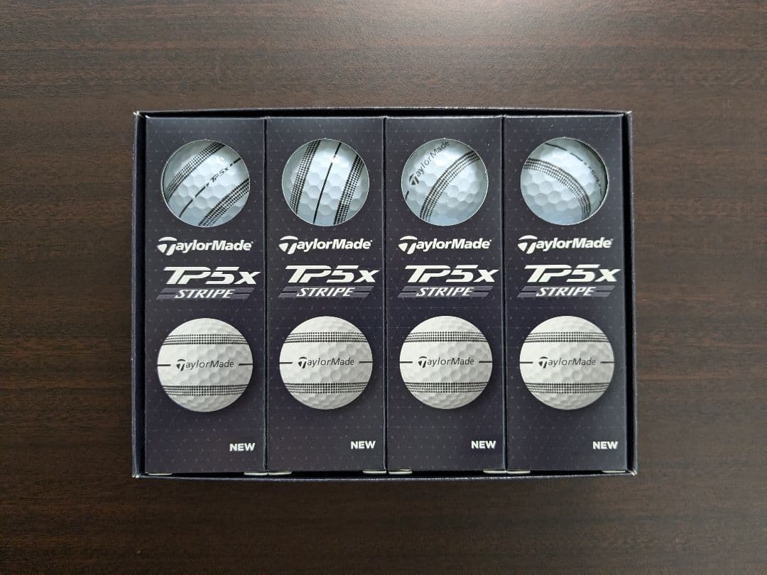 【4ダース48個・未使用・箱付】TP5x STRIPE ストライプ ゴルフボール