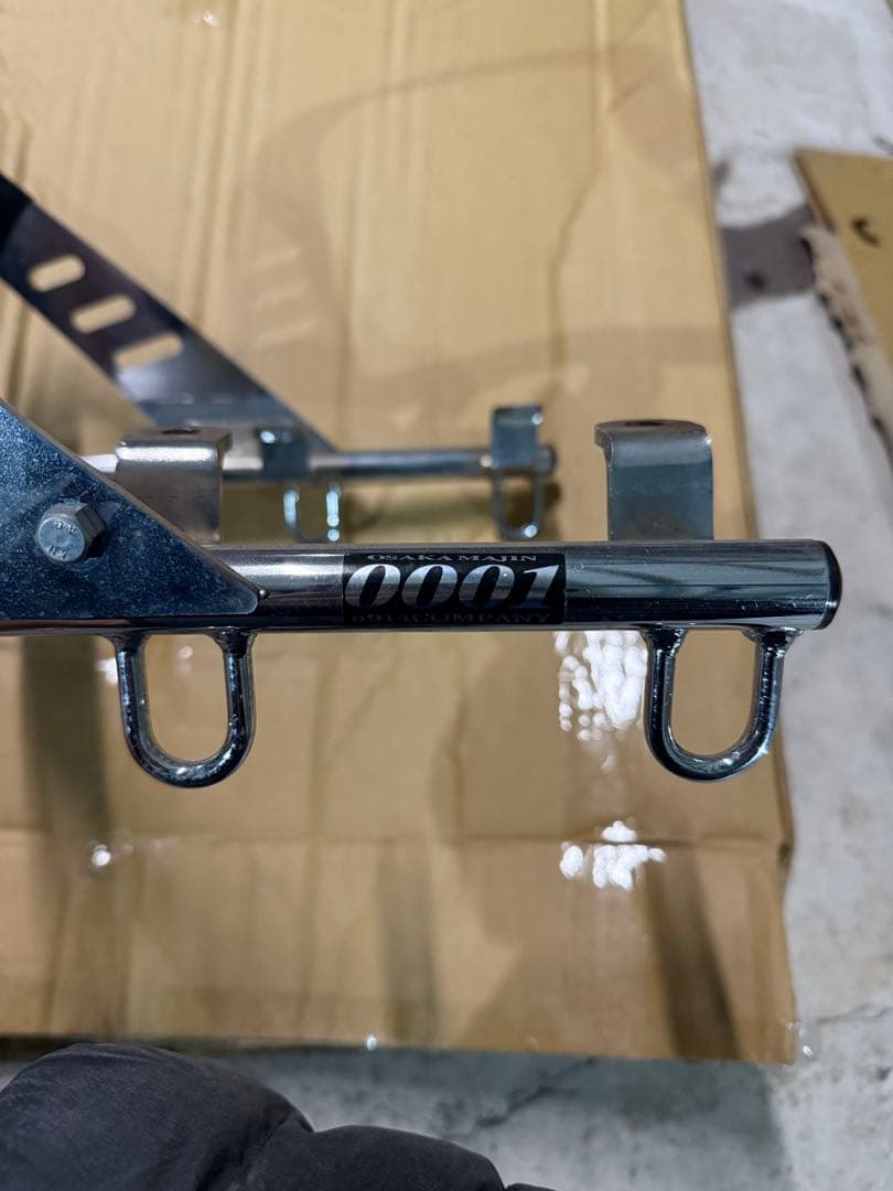 ゼファー400 ファンションタンデムバー　大阪魔人